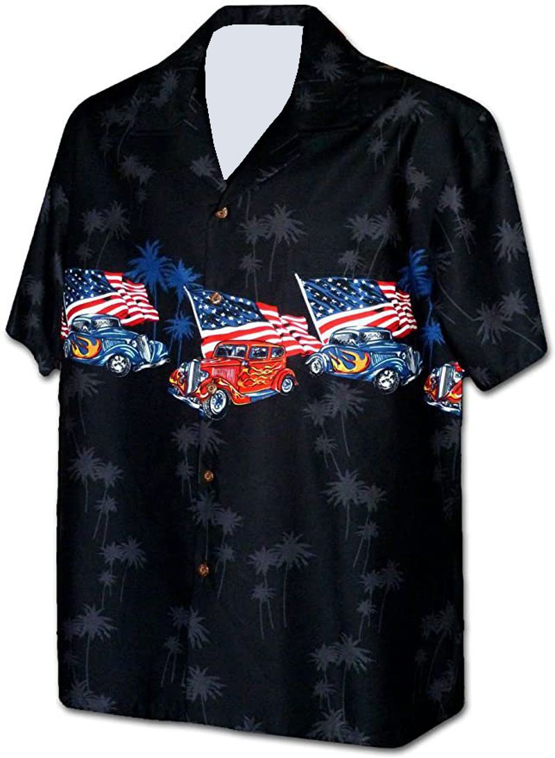 Hot Rod Classic Car Hawaiian Shirt