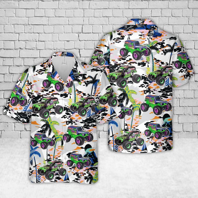 Grave Digger (monster truck) Hawaiian Shirt