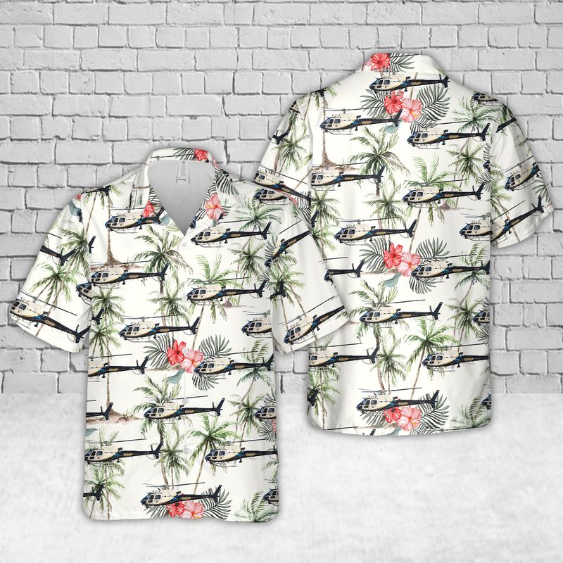CHP AS350B3 California Police Hawaiian Shirt