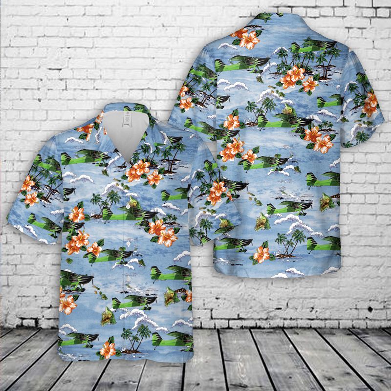 Denney Kitfox Series 7 Hawaiian Shirt