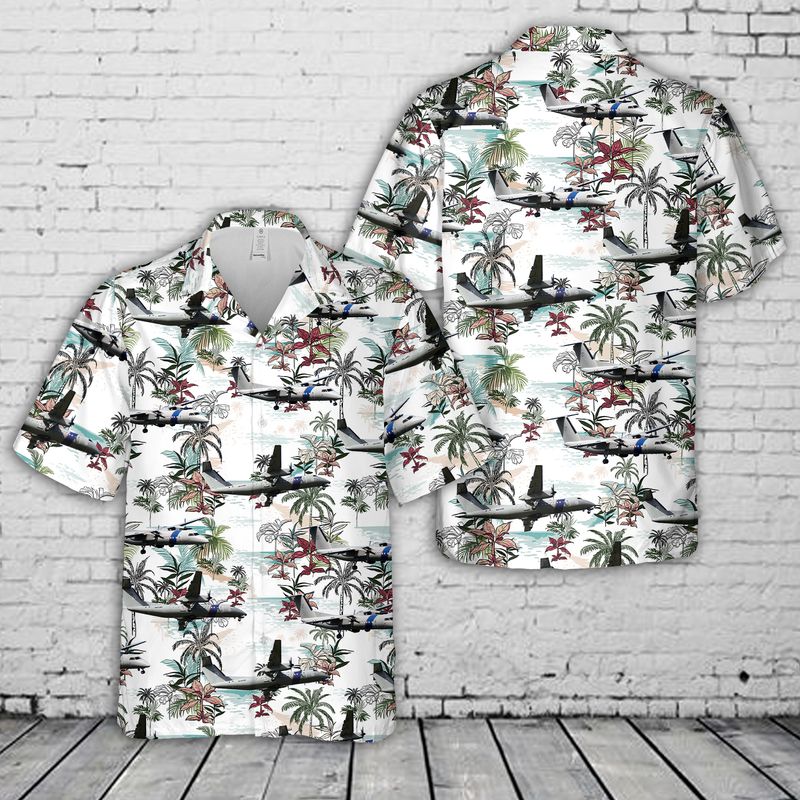 U.S. Department of Homeland Security Bombardier Dash 8-Q315 Hawaiian Shirt
