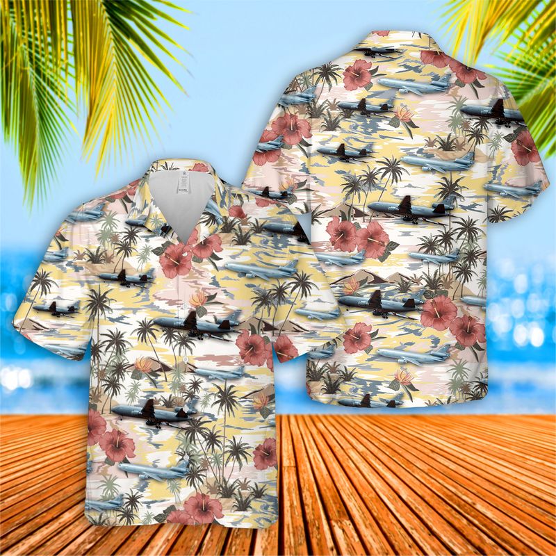 McDonnell Douglas KC-10 Extender Hawaiian Shirt