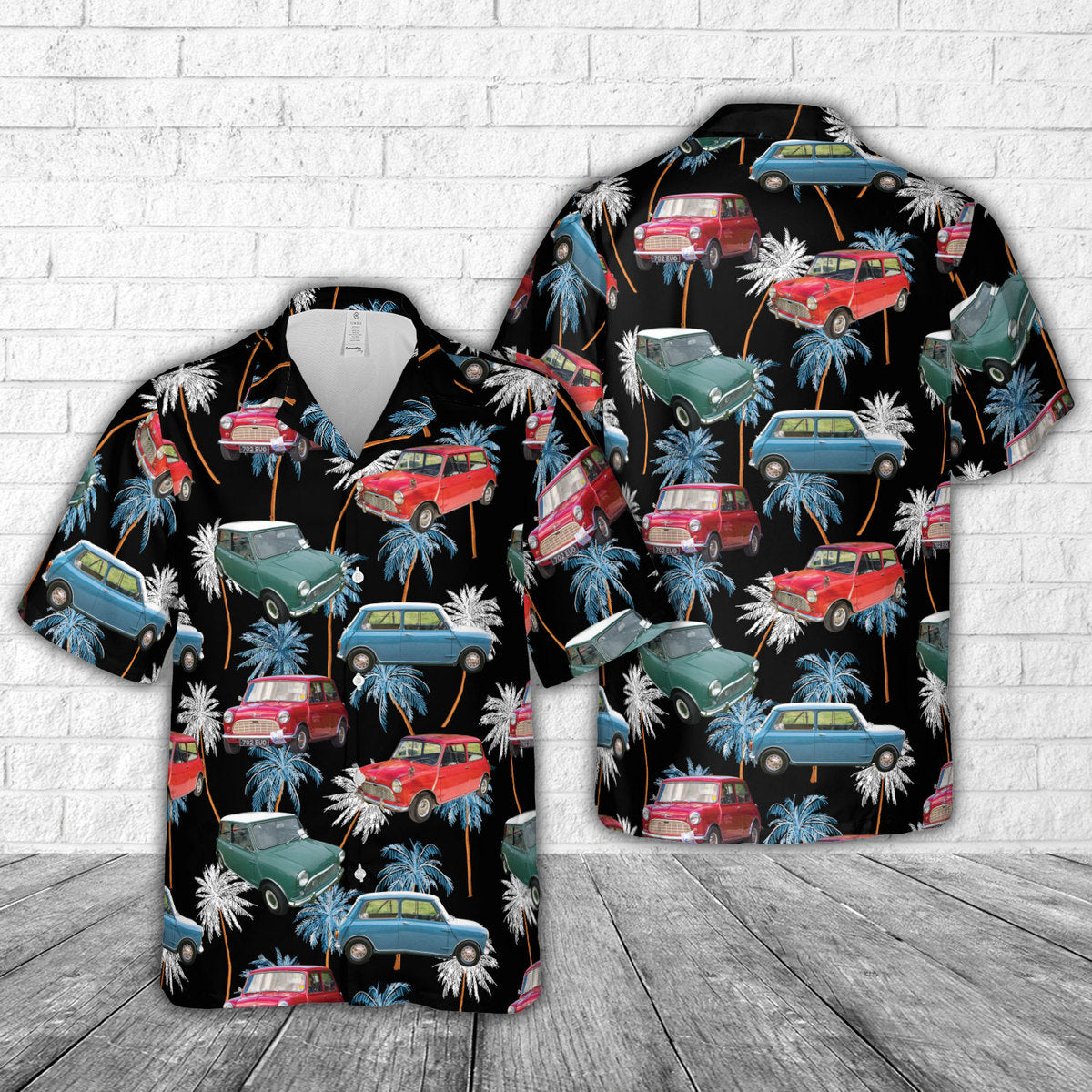 1960 Morris Mini Minor 850 Hawaiian Shirt