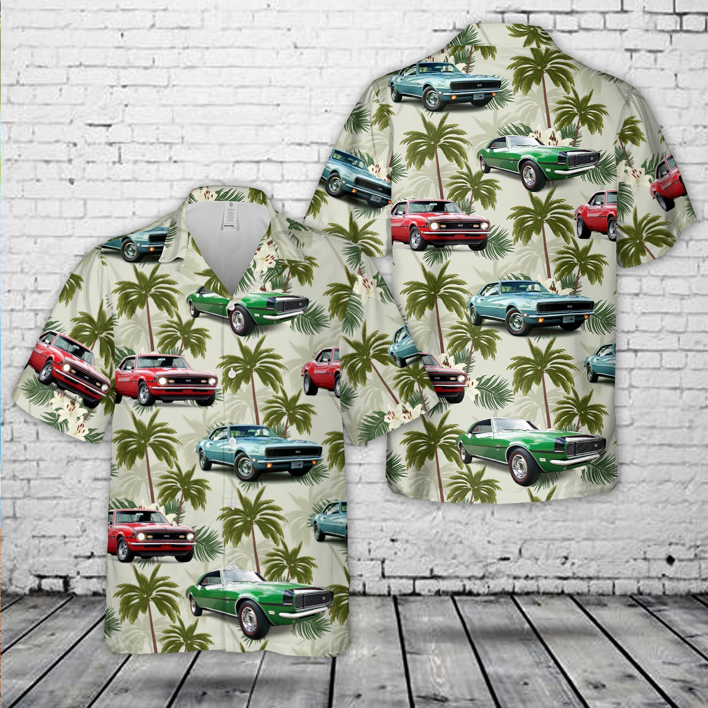 1968 Camaro ss Hawaiian Shirt
