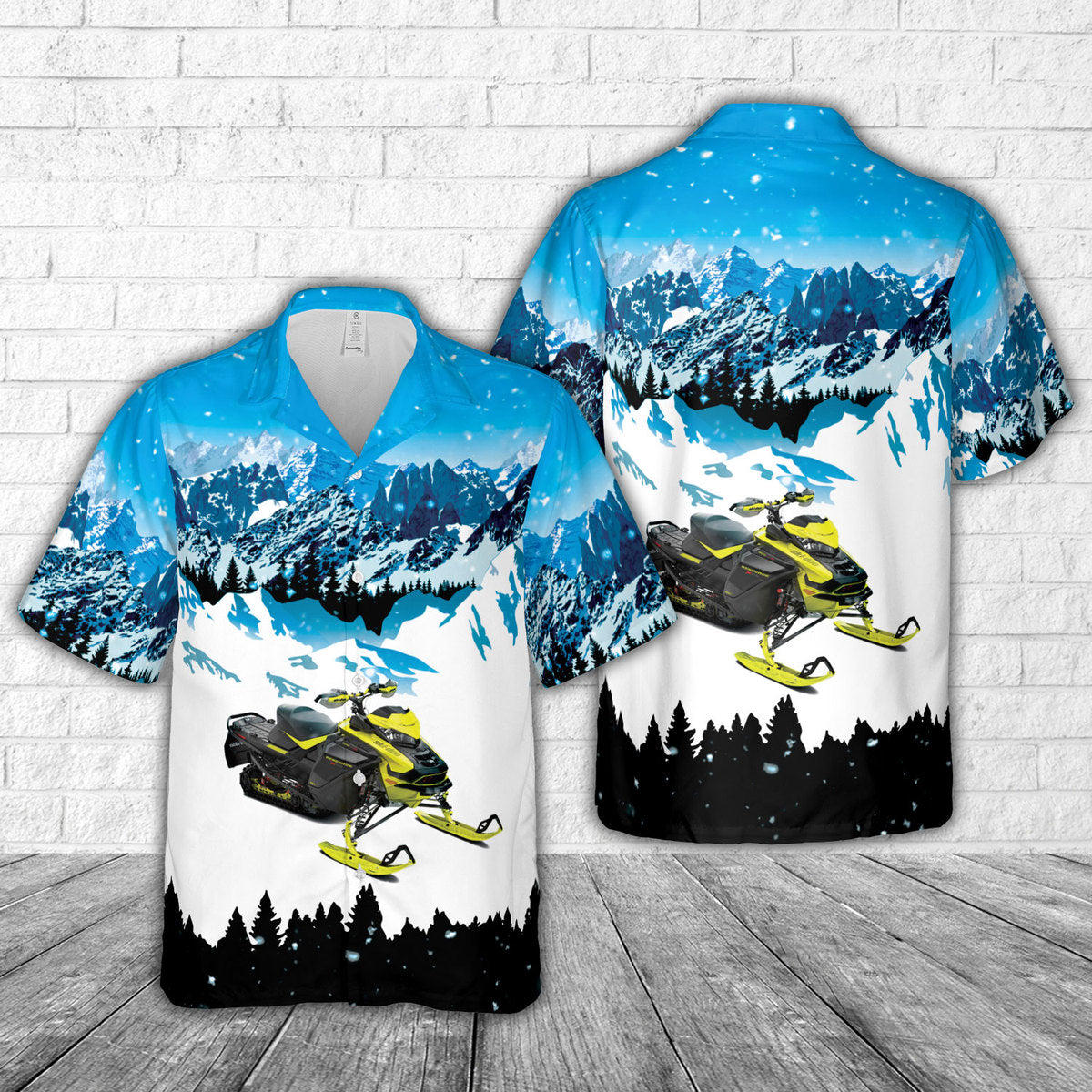 2022 Ski-Doo Hawaiian Shirt
