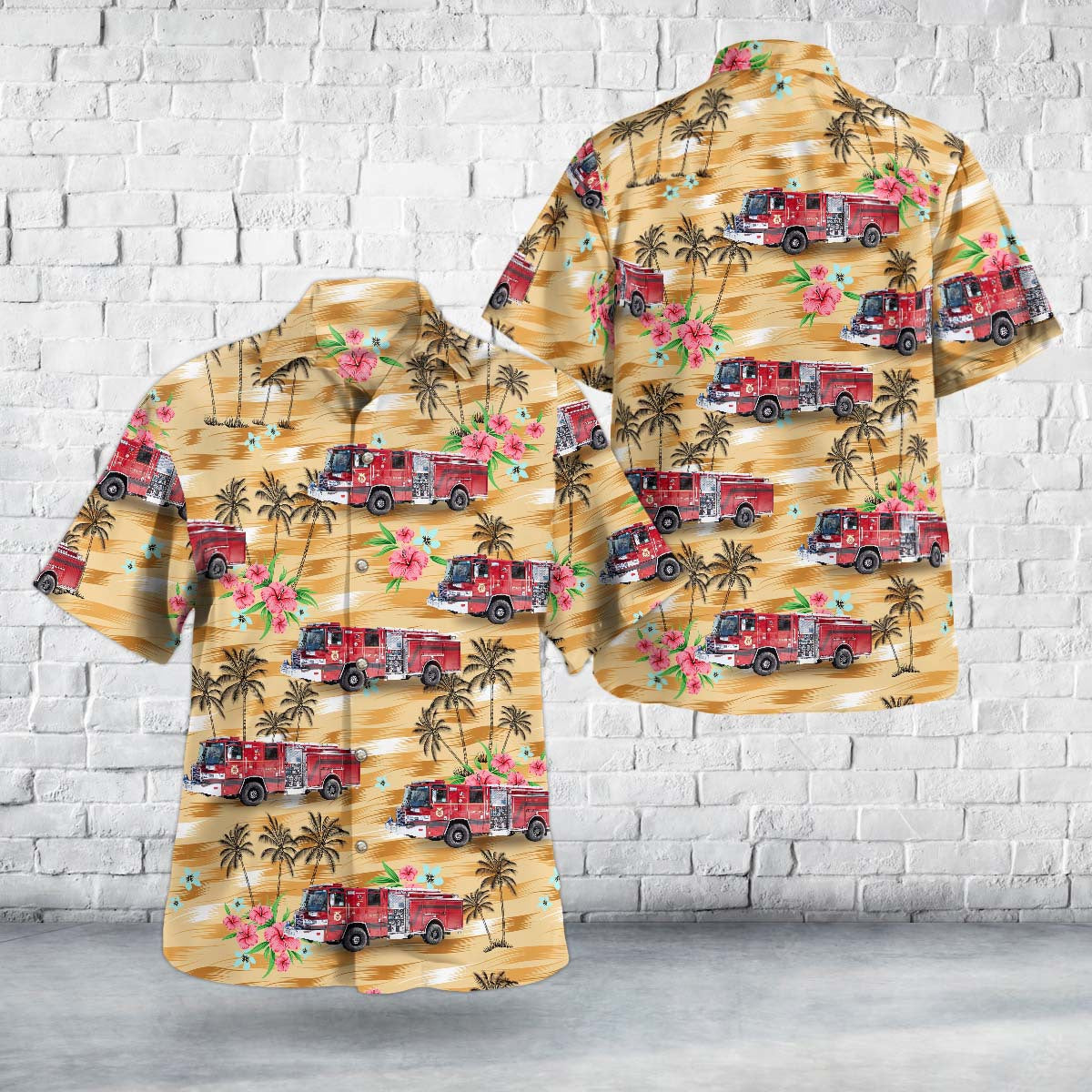 Albany, California, Albany Fire Department Hawaiian Shirt