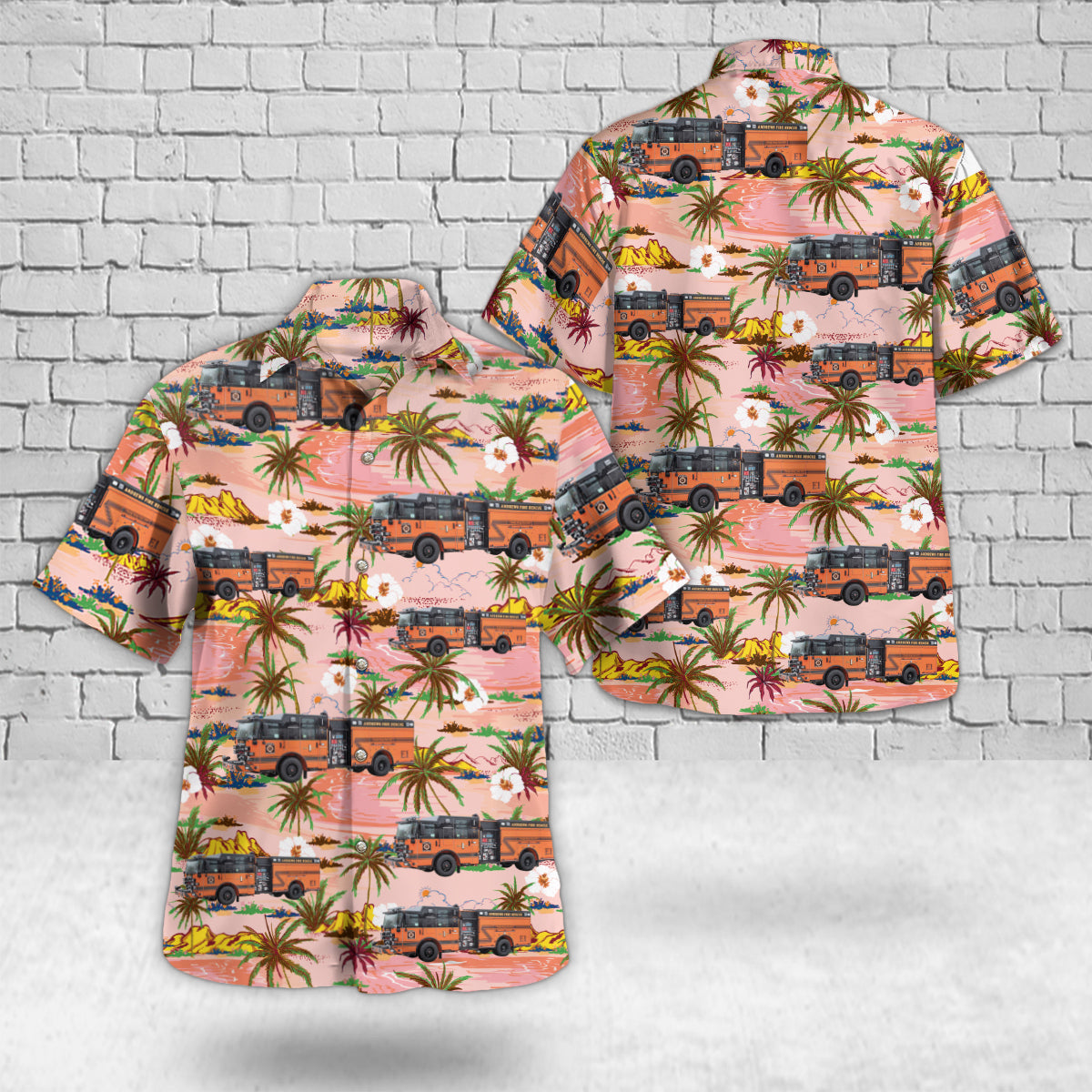 Andrews, Texas, Andrews Fire Department Hawaiian Shirt