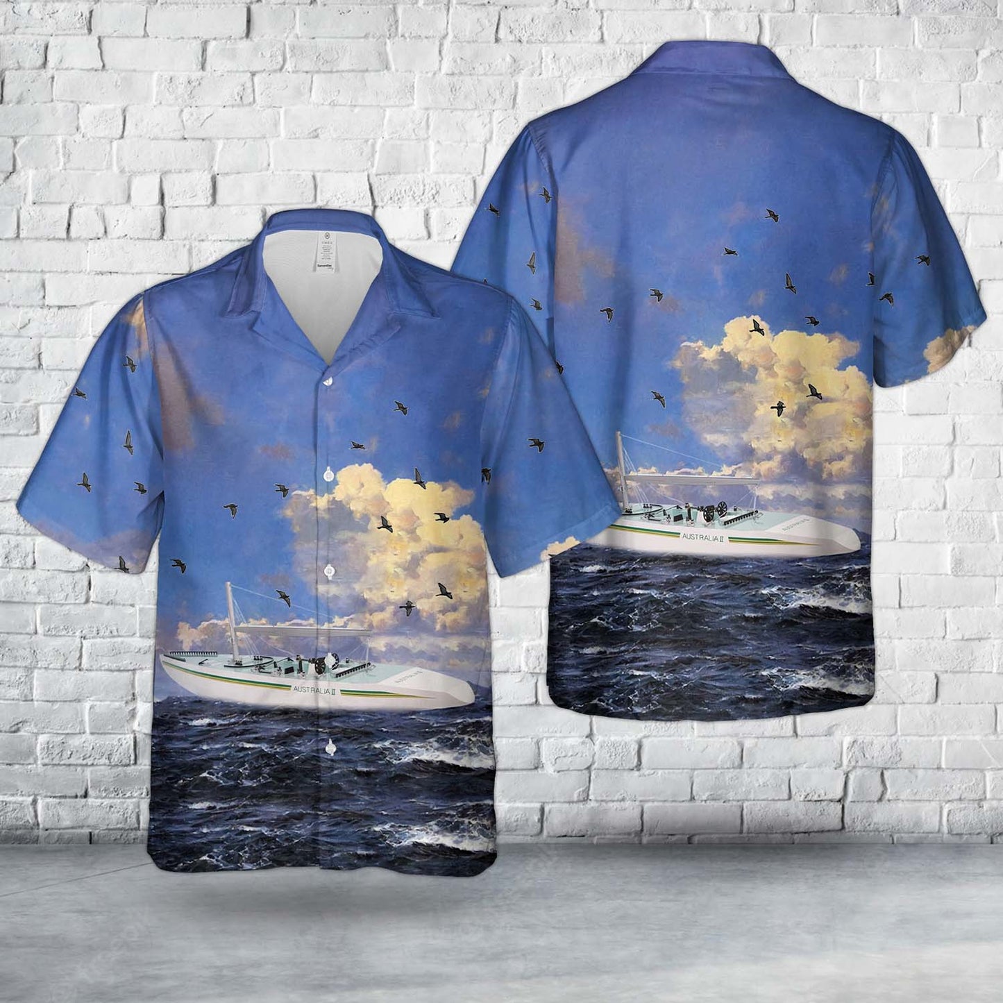 Australia II Sailing Yacht Special Edition The Winner America's Cup 1983 Hawaiian Shirt