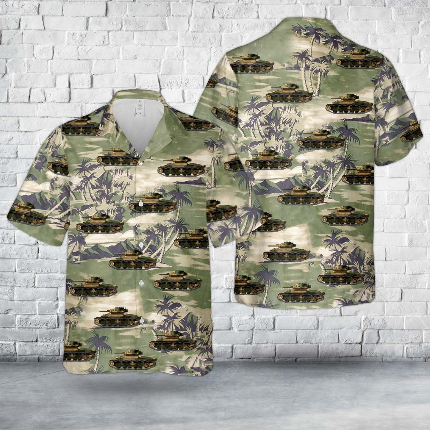 Australian Army Cruiser Tank Mk. 1 "Sentinel" In WWII Hawaiian Shirt