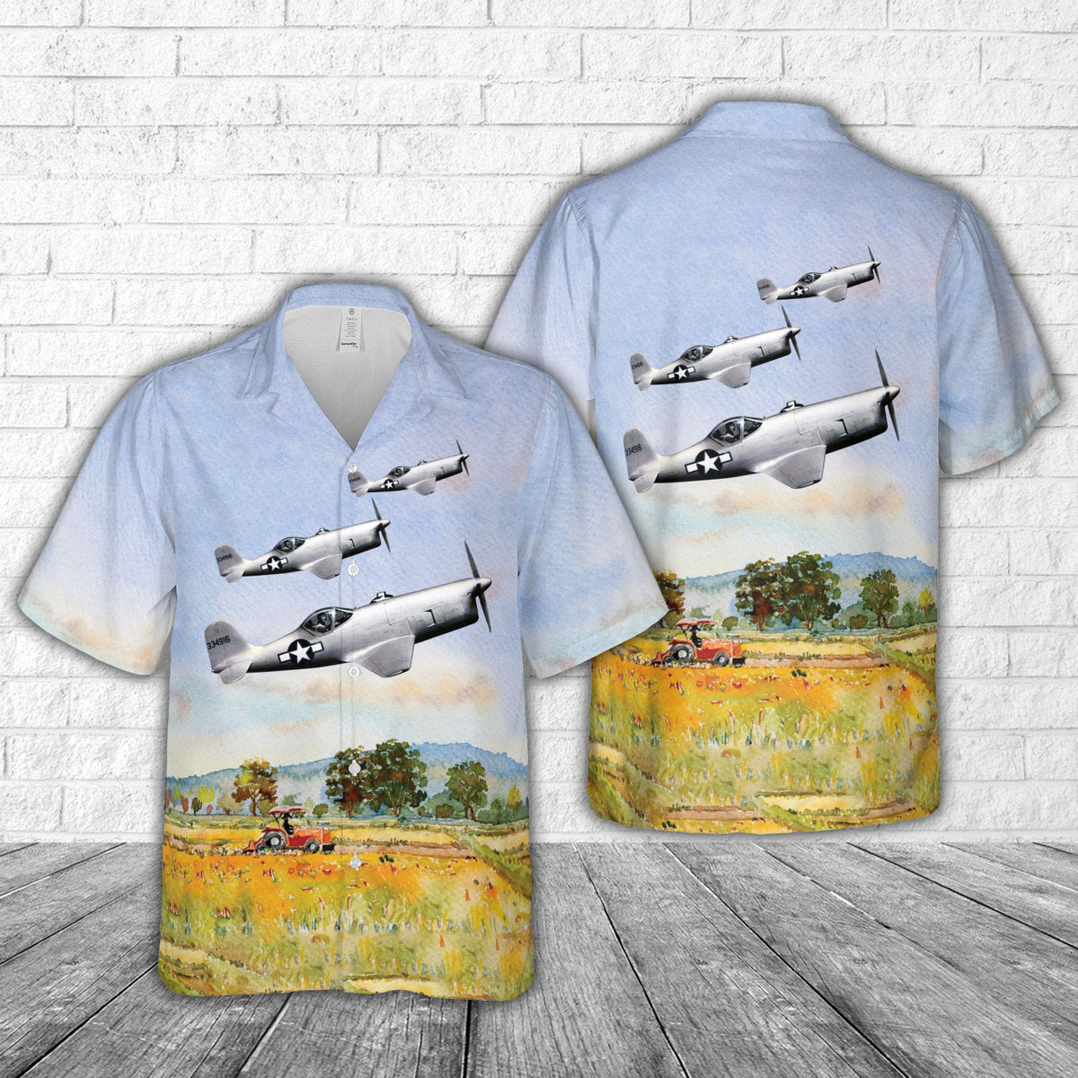 Bell XP-77 Hawaiian Shirt