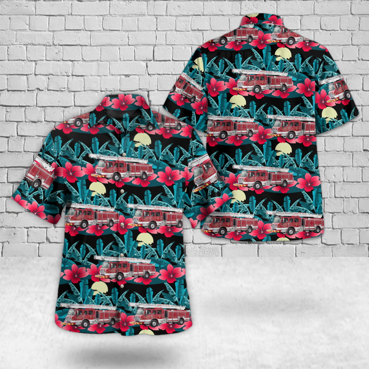 Beverly, Ohio, Beverly Volunteer Fire Department Hawaiian Shirt