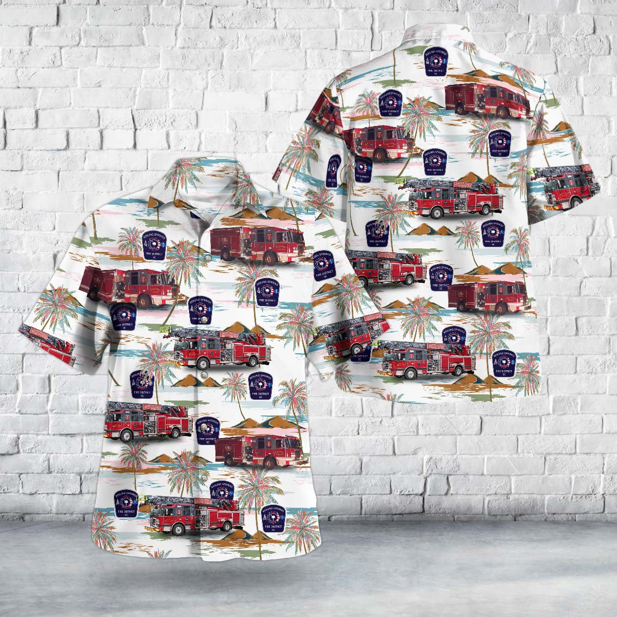 Boiling Springs, South Carolina, Boiling Springs Fire Department Hawaiian Shirt