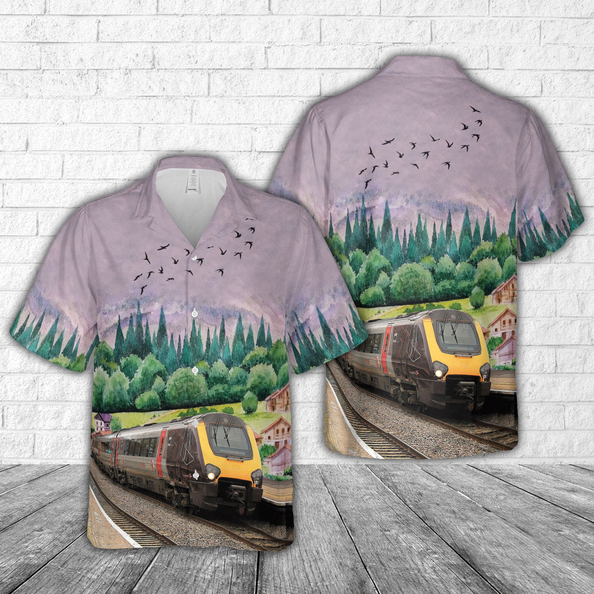 British Rail diesel multiple unit classes Class 221 Super Voyager Hawaiian Shirt