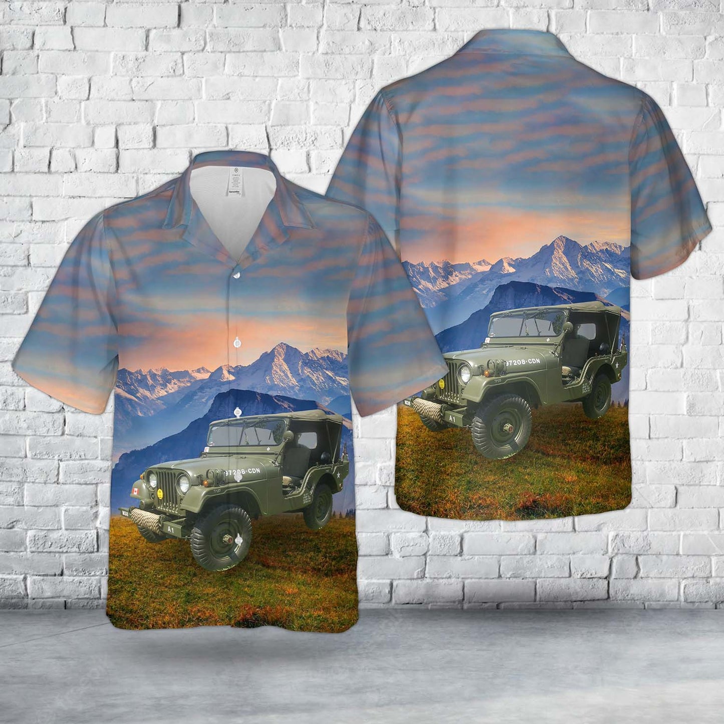 Canadian Army M38A1CDN Hawaiian Shirt