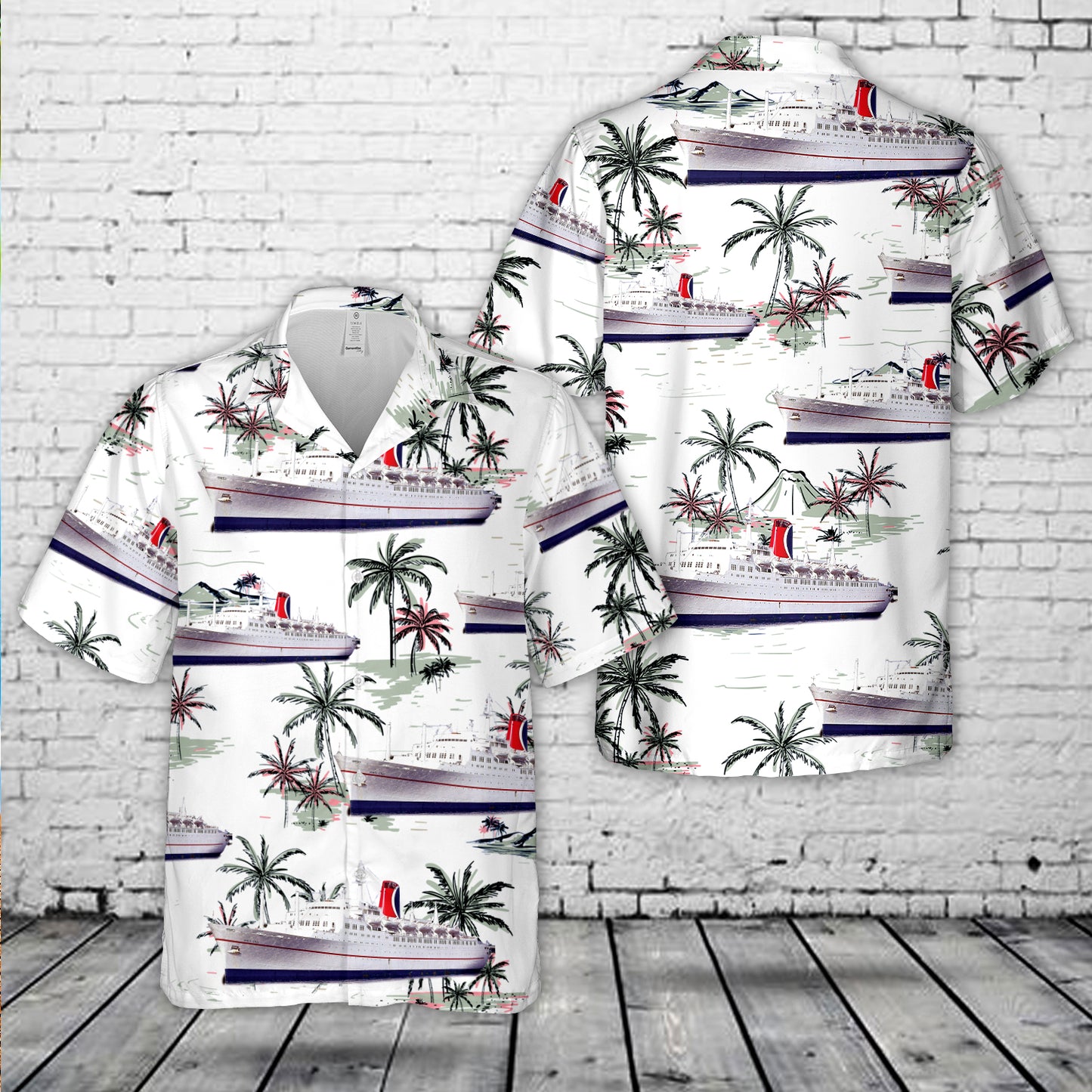 Carnival Cruise Line Mardi Gras 1972-1993 Hawaiian Shirt