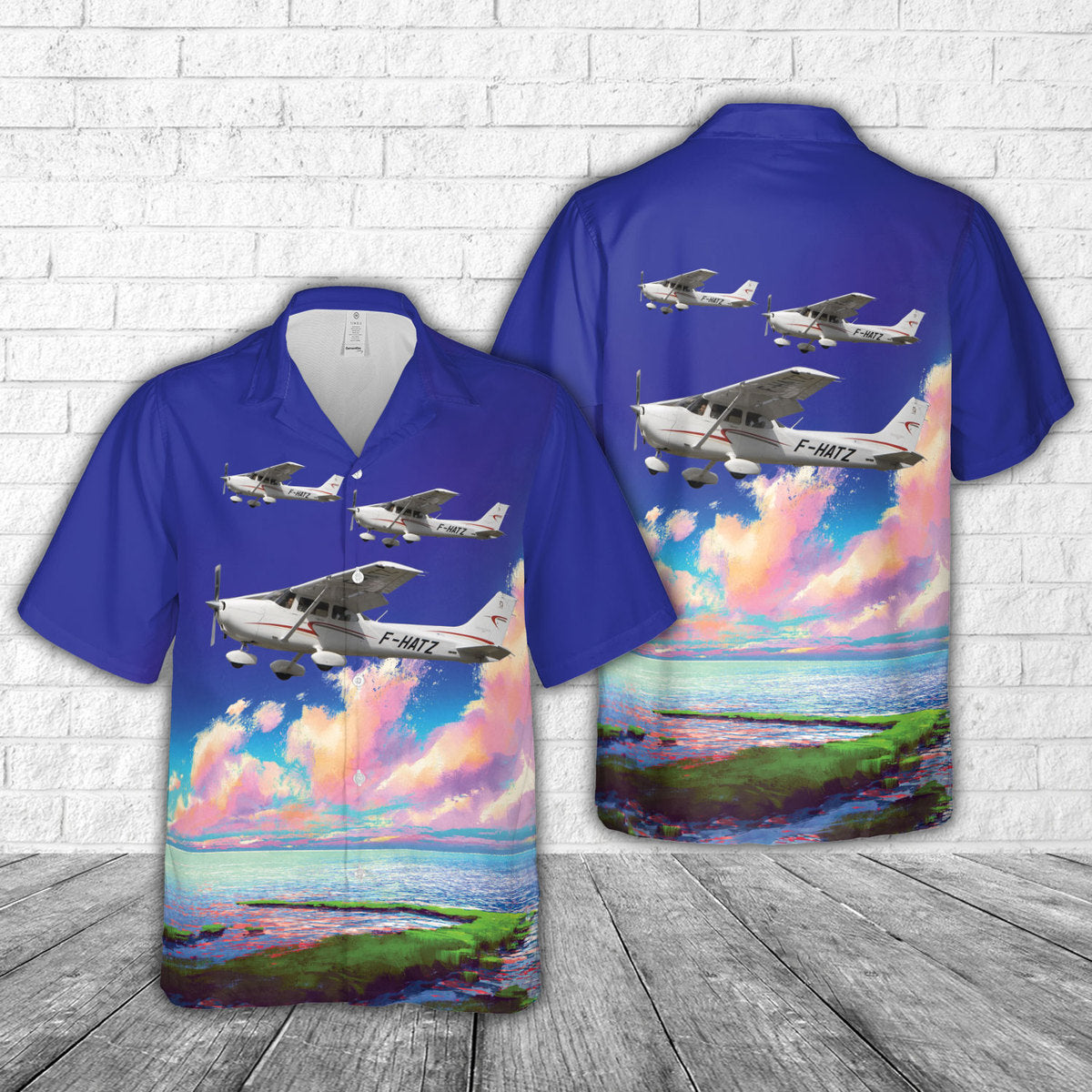 Cessna 172S Skyhawk SP Hawaiian Shirt