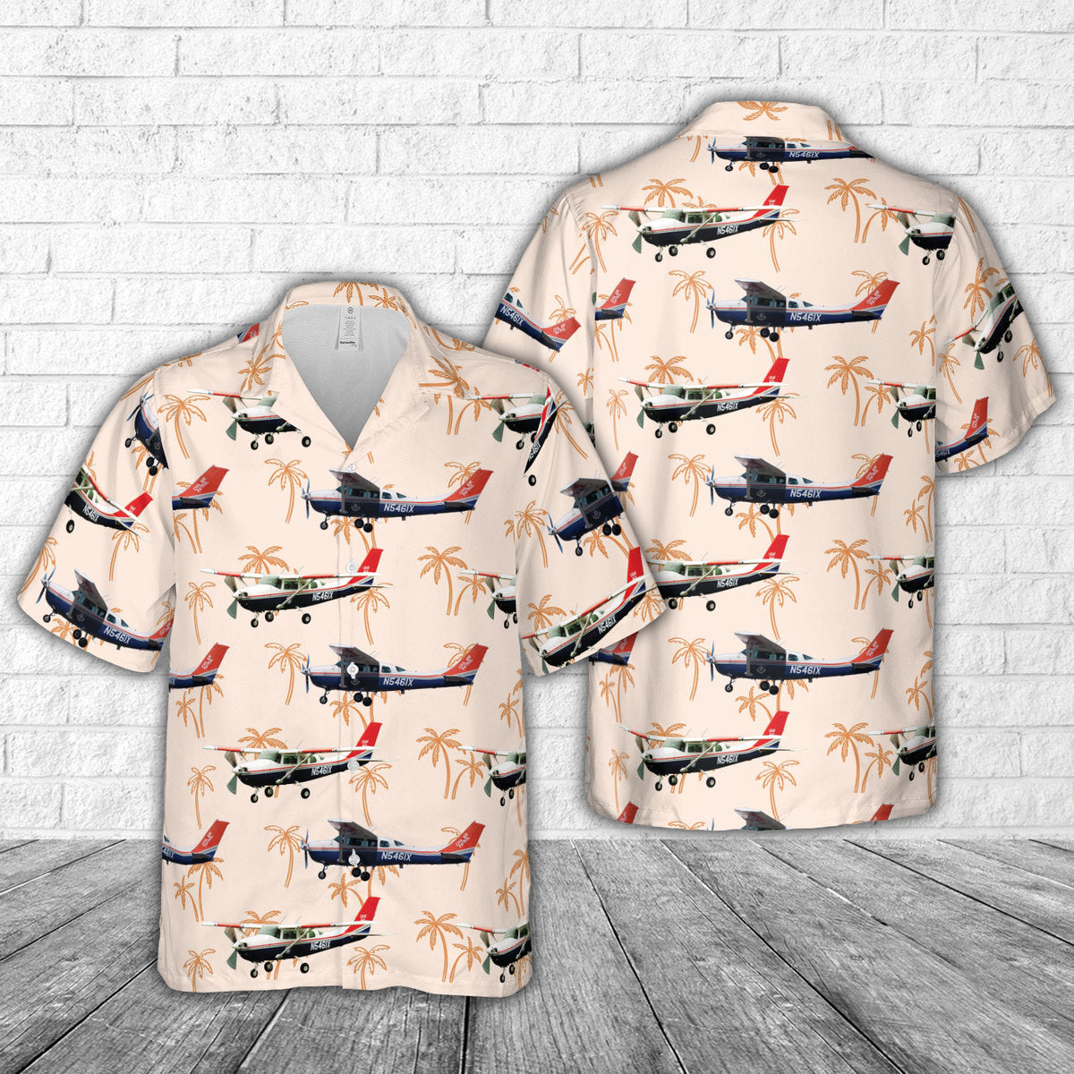 Cessna 206 Stationair (N5461X) Hawaiian Shirt