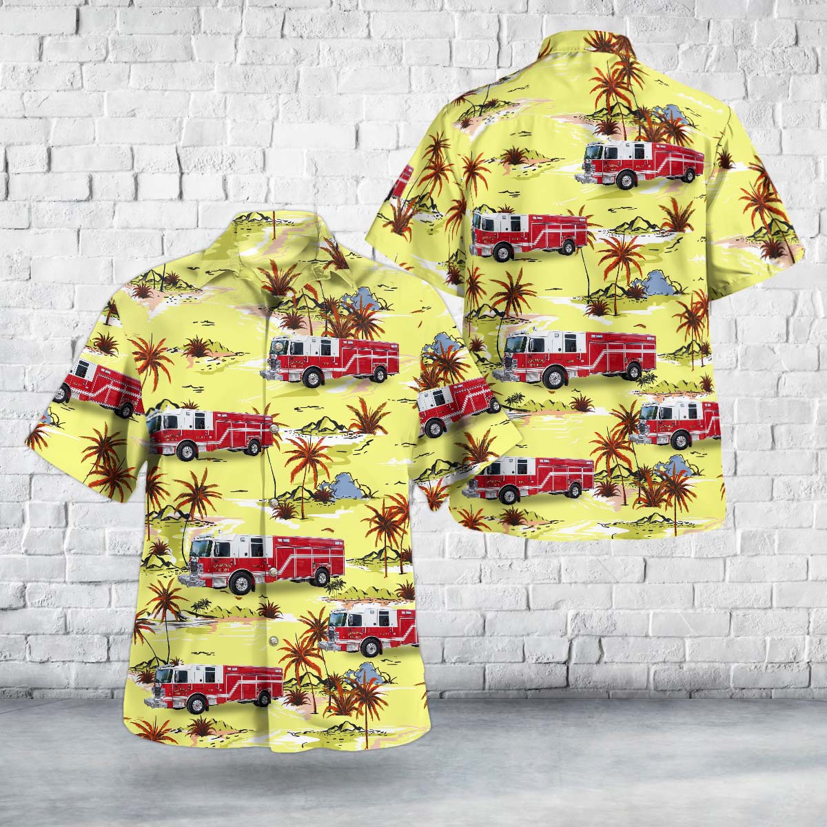 Chelmsford, Massachusetts, Chelmsford Fire Department Hawaiian Shirt