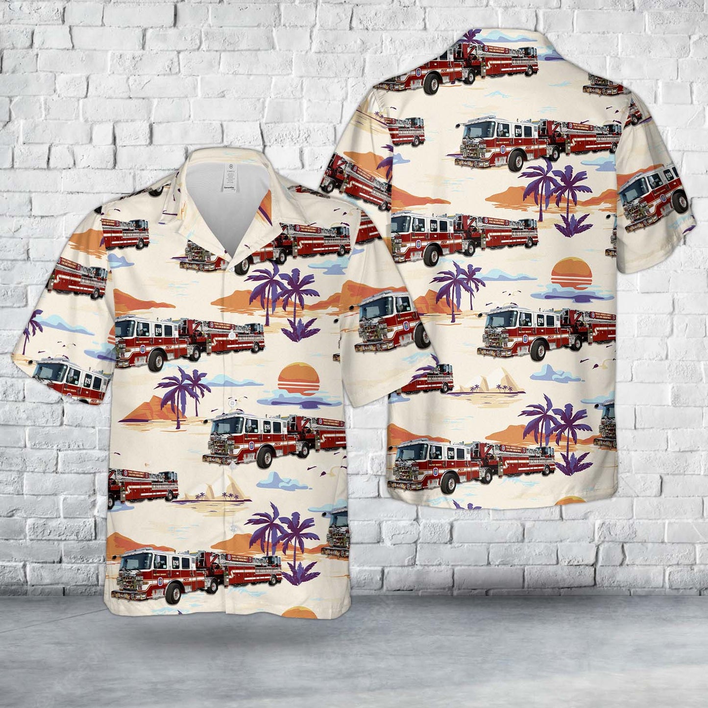 District Heights, Maryland, District Heights Career Fire Station 26 Hawaiian Shirt