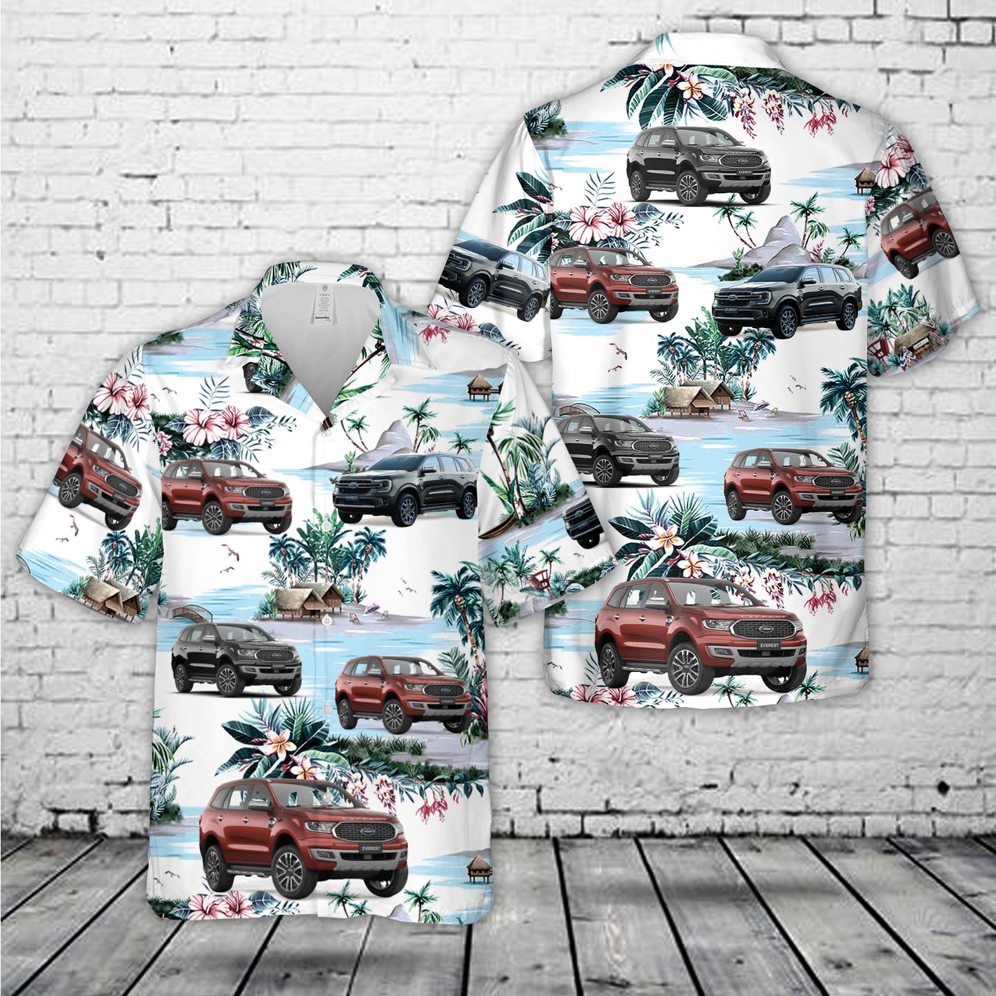 Ford Everest Titanium Hawaiian Shirt