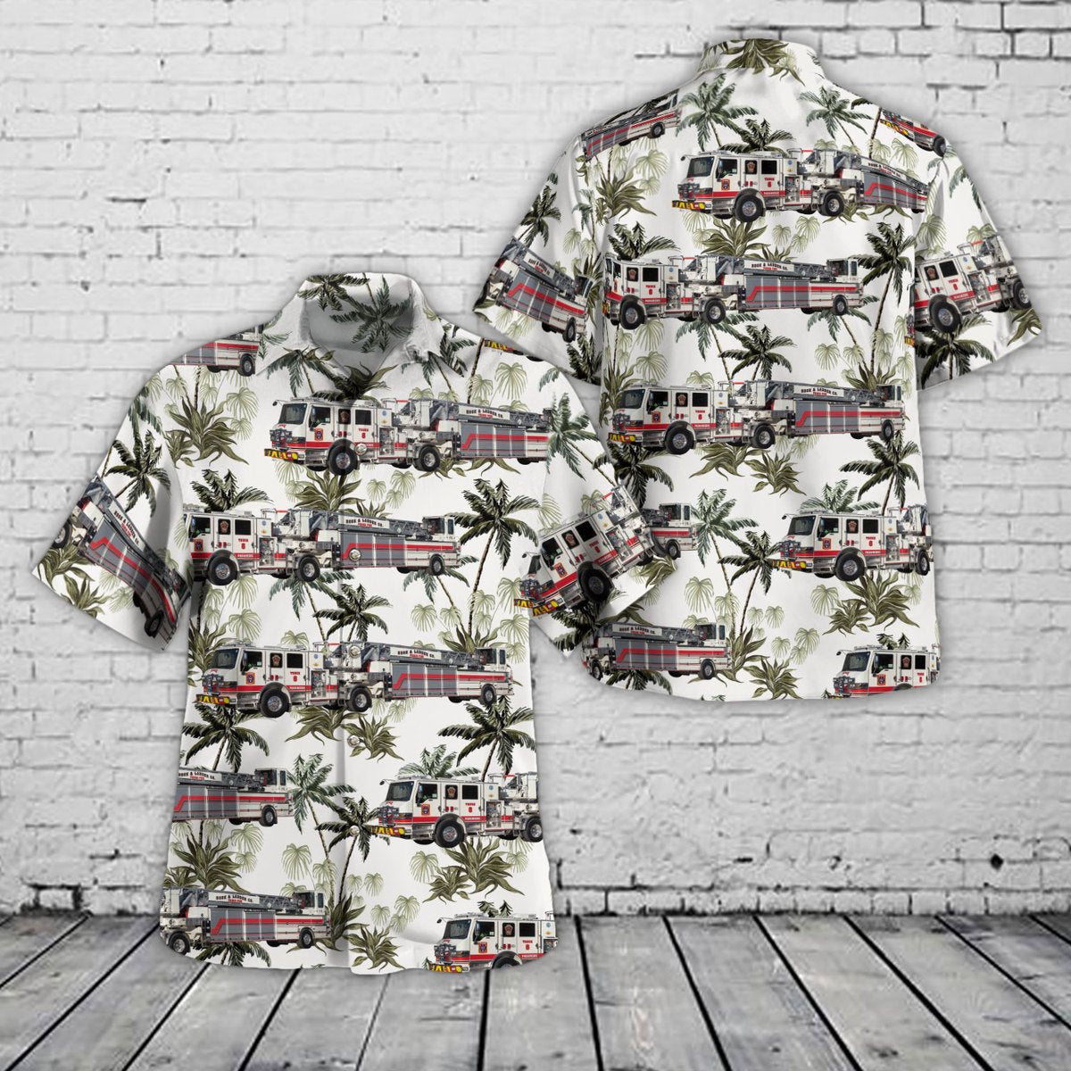 Frisco, Texas, Frisco Fire Department Hawaiian Shirt