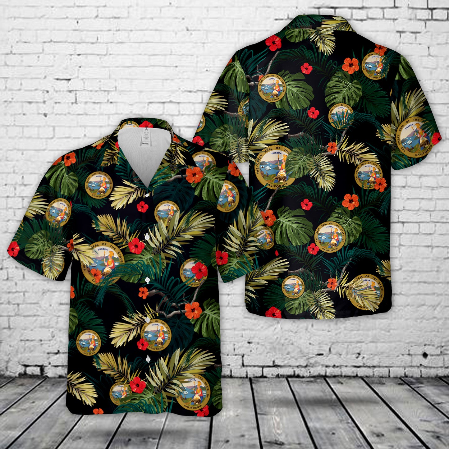Great Seal of California Hawaiian Shirt