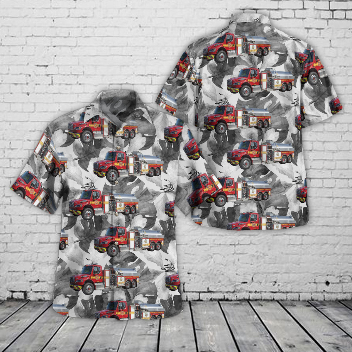 Jacksonville, Florida, Jacksonville Fire & Rescue Hawaiian Shirt
