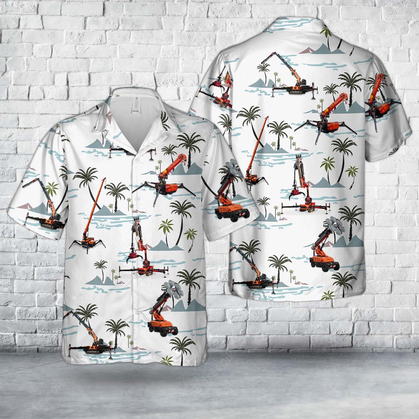 Jekko Cranes Hawaiian Shirt