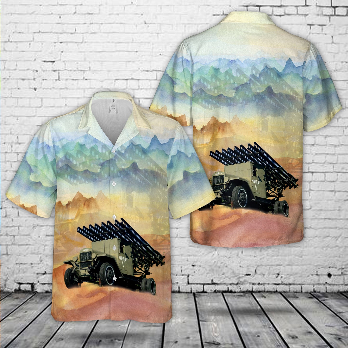 Katyusha rocket launcher WWII Hawaiian Shirt