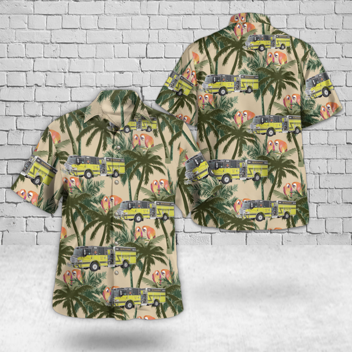 Kingsport, Tennessee, Kingsport Fire Department Hawaiian Shirt