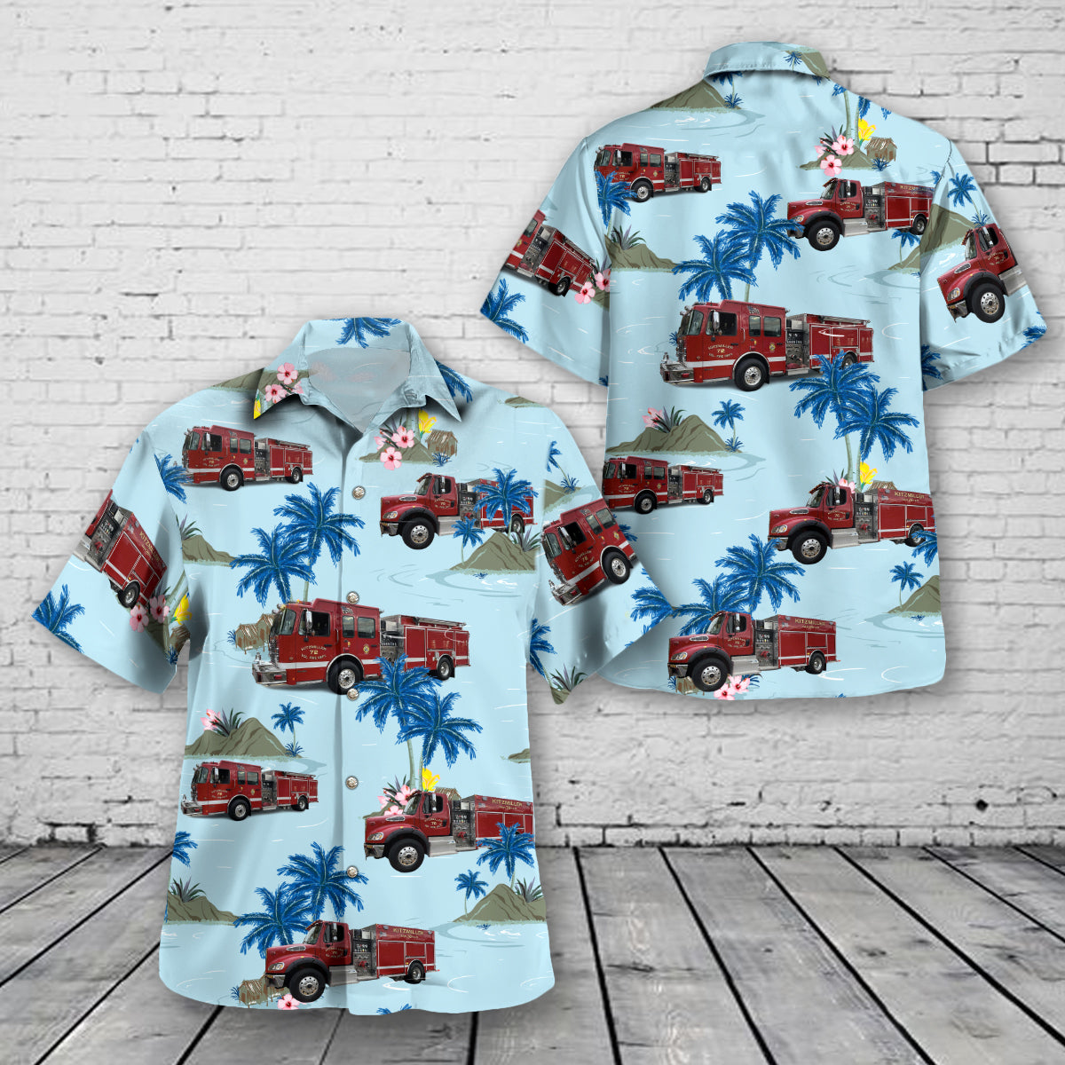 Kitzmiller Volunteer Fire Department, Maryland Hawaiian Shirt