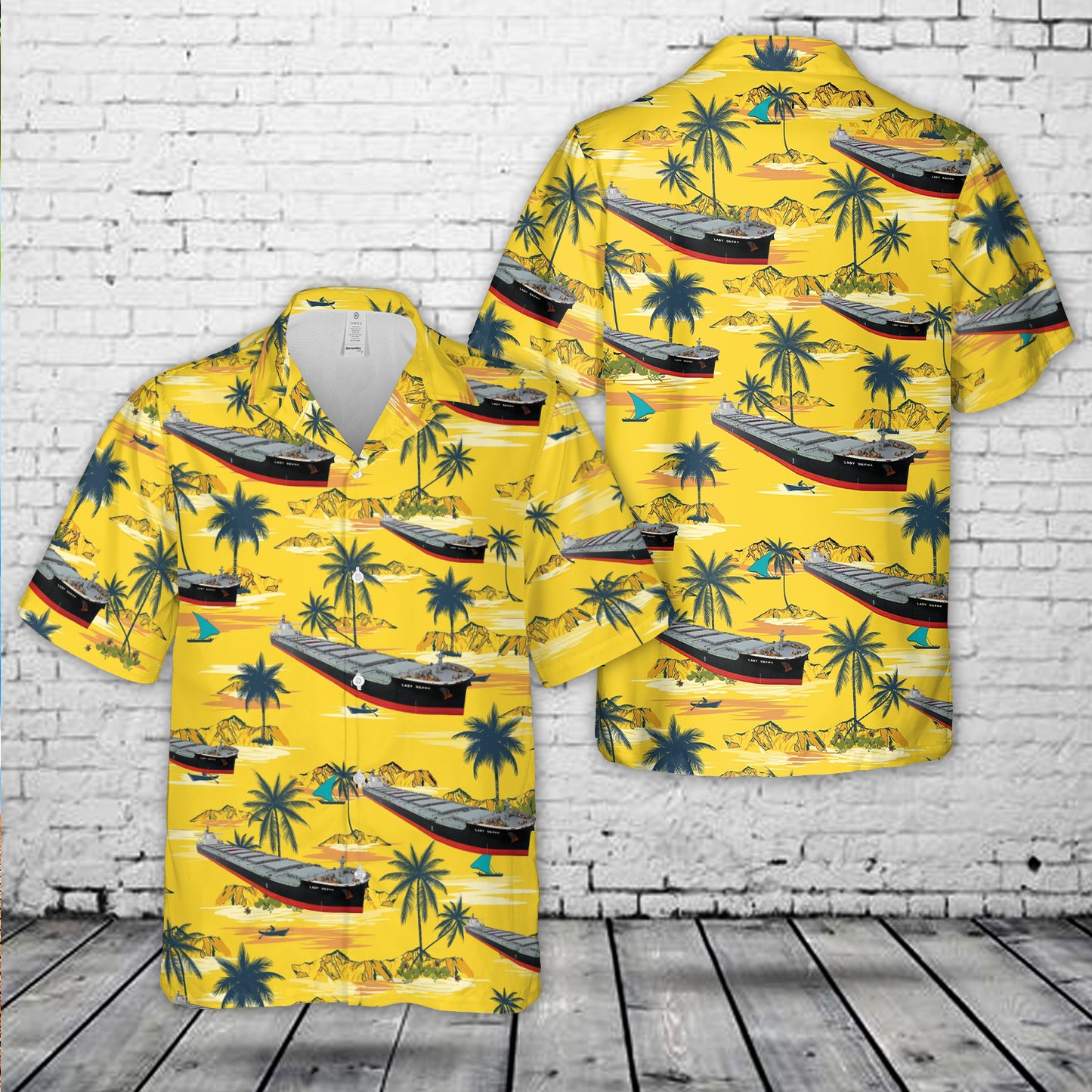 Lady Deena Bulk Carrier Ship Hawaiian Shirt