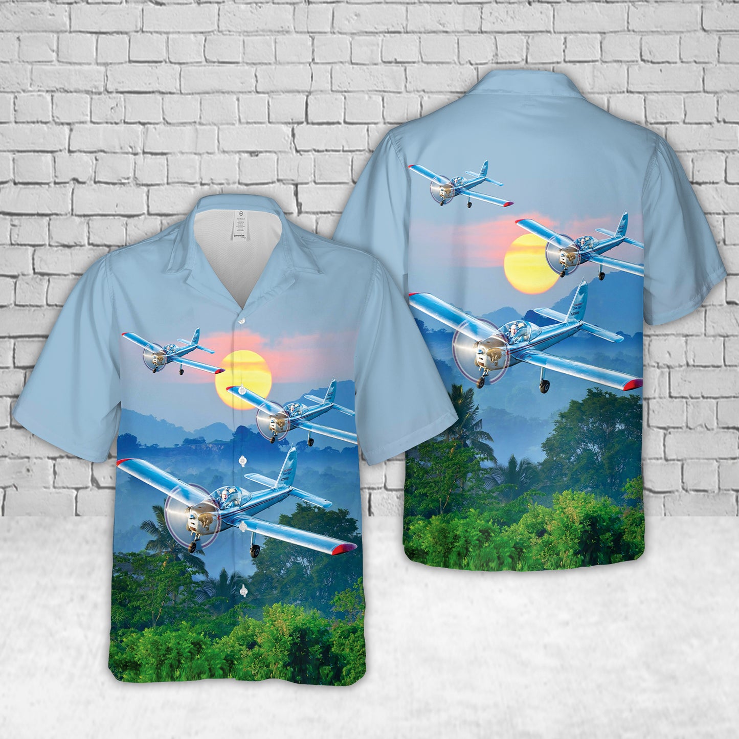 Lockheed Model 33 Little Dipper Hawaiian Shirt
