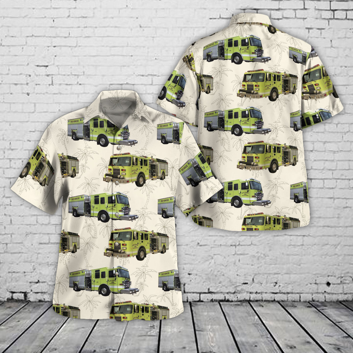 New Athens Fire Co. #1, Illinois Hawaiian Shirt