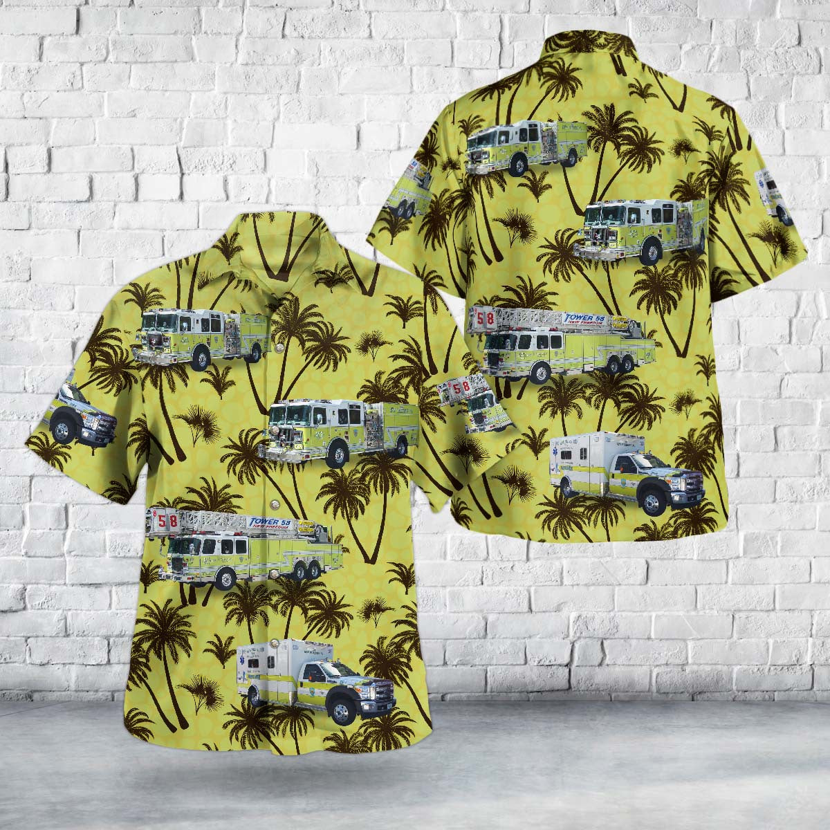 New Freedom, Pennsylvania, Rose Fire Company #1 Hawaiian Shirt