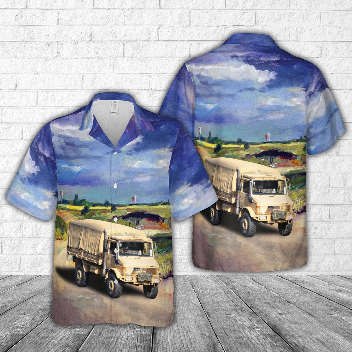New Zealand Army Unimog Hawaiian Shirt