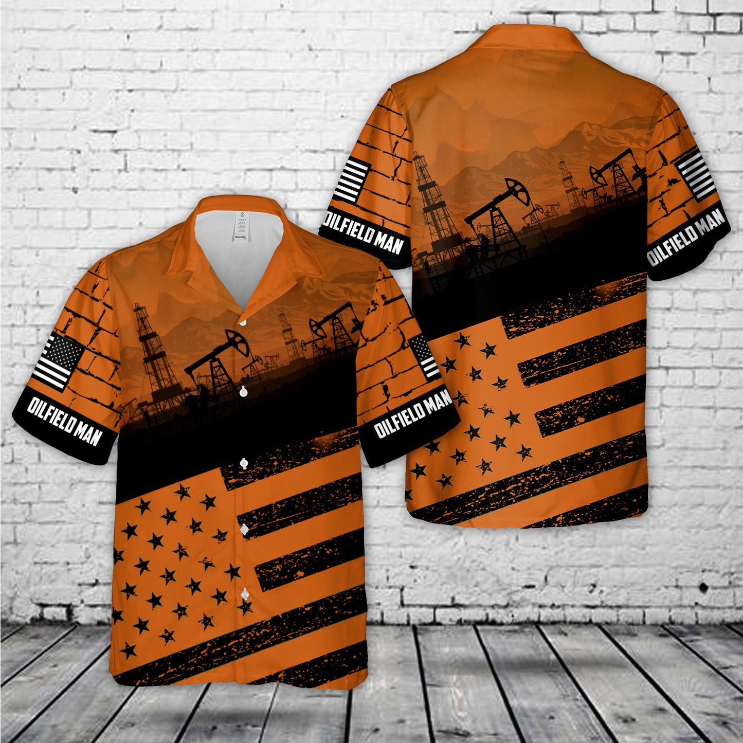 Oilfield Hawaiian Shirt