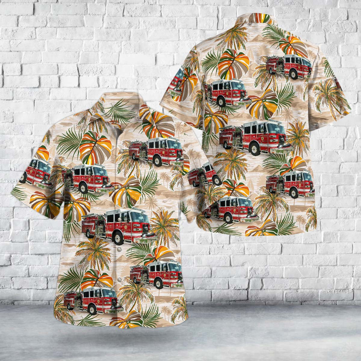 Painter, Virginia, Painter Volunteer Fire Company, Inc. Hawaiian Shirt