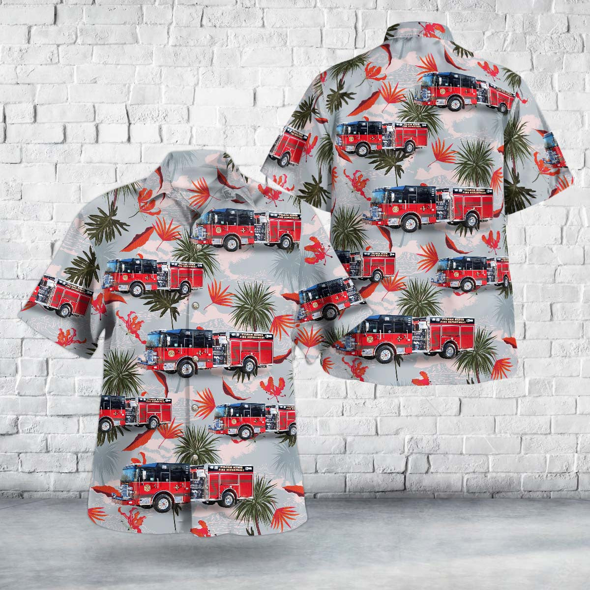 Pelham Manor, New York, Pelham Manor Fire Department Hawaiian Shirt