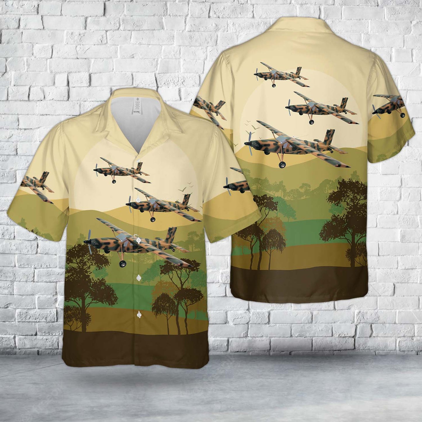 Pilatus Porter Australian Army Aviation Hawaiian Shirt