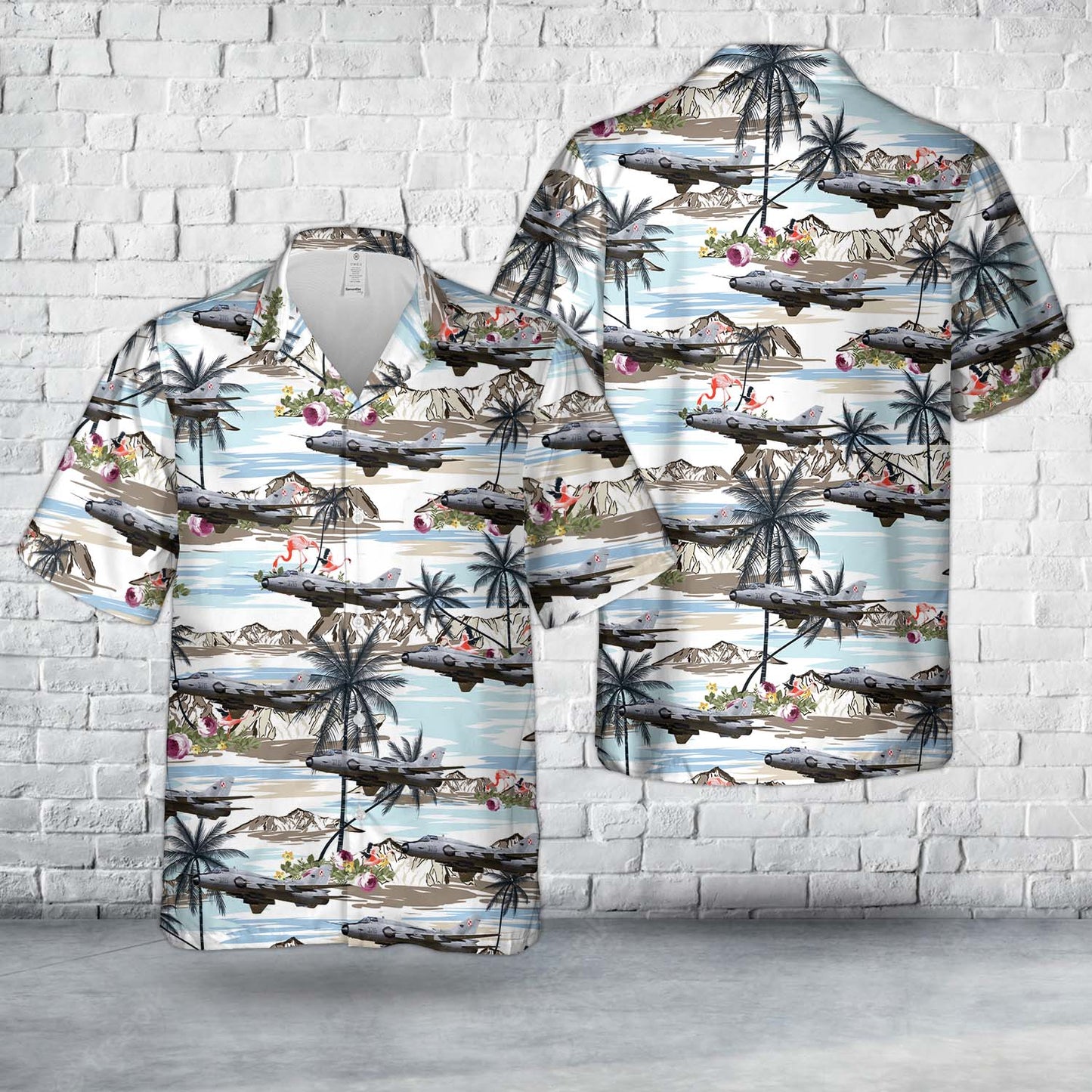 Polish Air Force Sukhoi Su-22M4 Fitter K Hawaiian Shirt
