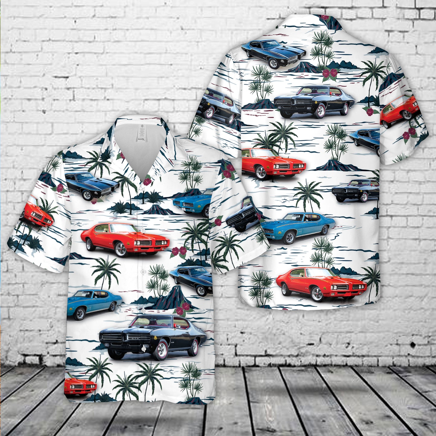 Pontiac GTO 1969 Hawaiian Shirt