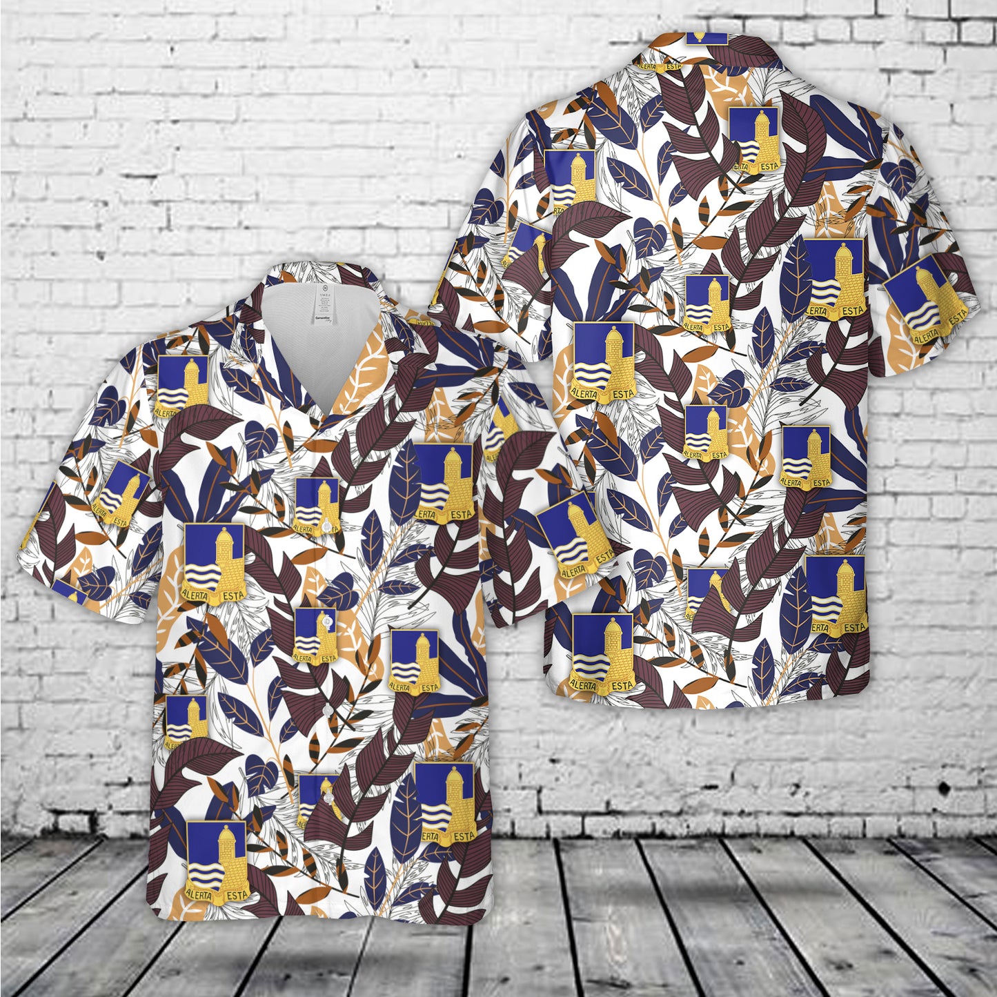 Puerto Rico Army National Guard, 296th Infantry Regiment Hawaiian Shirt
