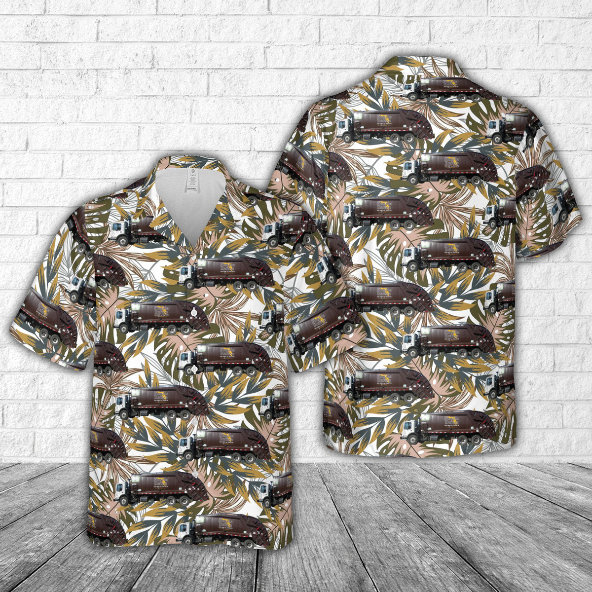 Republic Services (Florida Refuse) Hawaiian Shirt