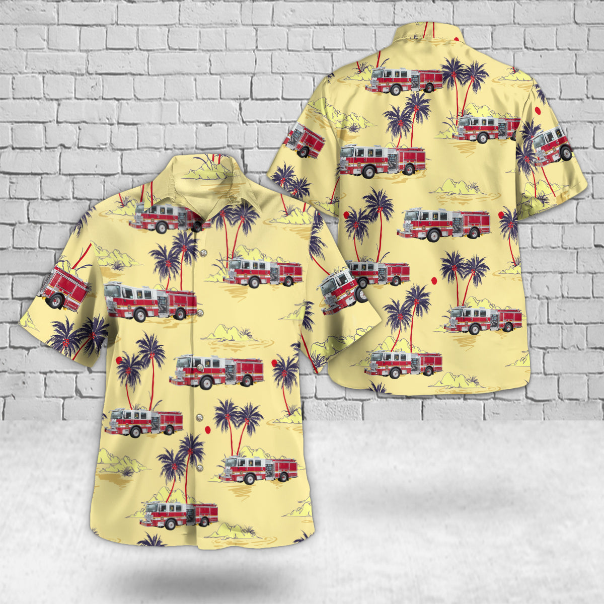 Richmond, Virginia, Richmond Fire Department Hawaiian Shirt