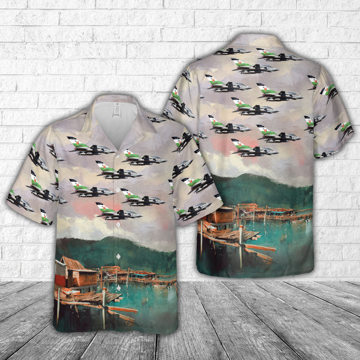 Royal Air Force 12(B) Squadron Panavia Tornado GR4 Hawaiian Shirt