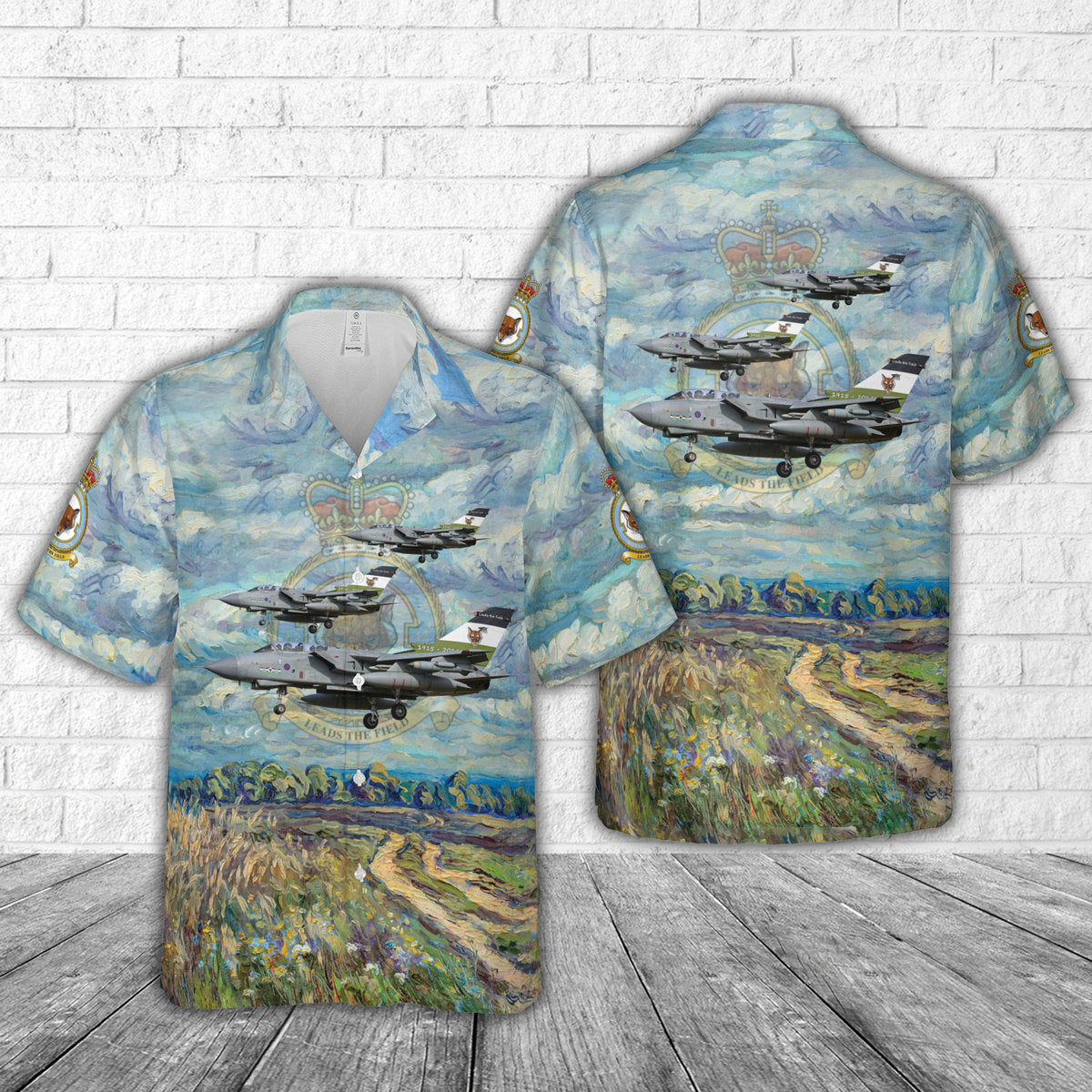 Royal Air Force 12 Sqn Panavia Tornado GR4 Hawaiian Shirt