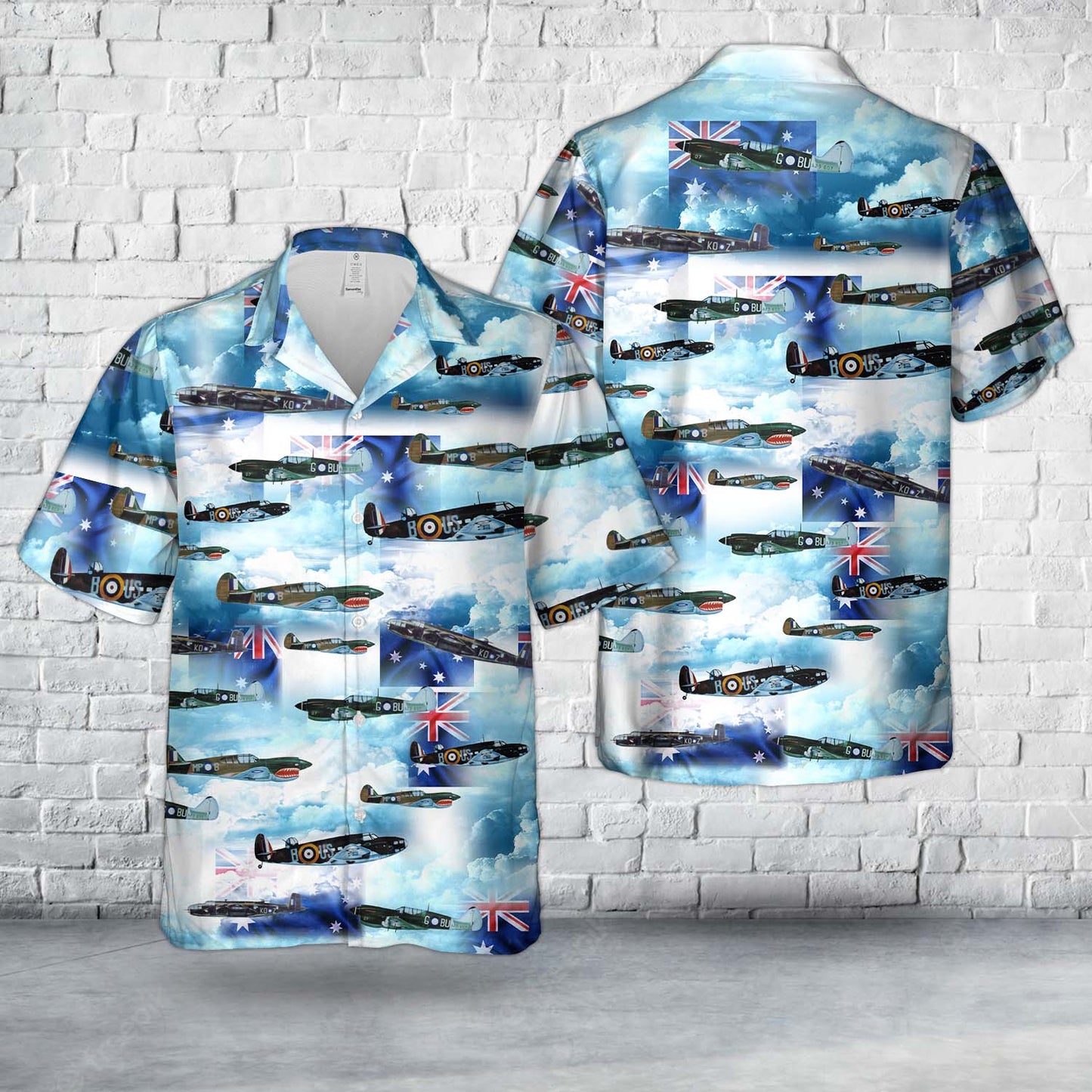 Royal Australian Air Force Aircraft In WW2 Hawaiian Shirt