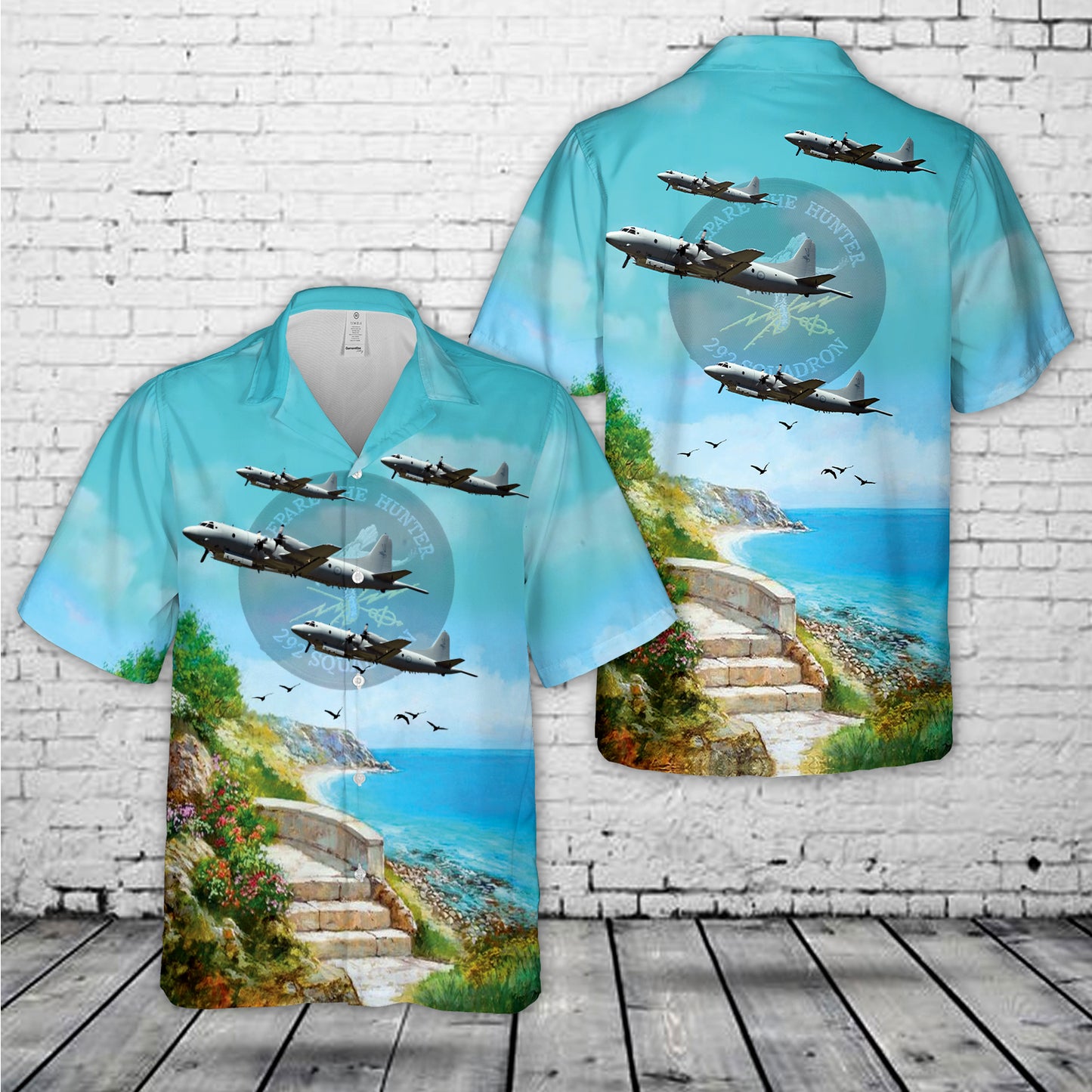 Royal Australian Air Force No. 292 Squadron RAAF Lockheed AP-3C Orion Hawaiian Shirt