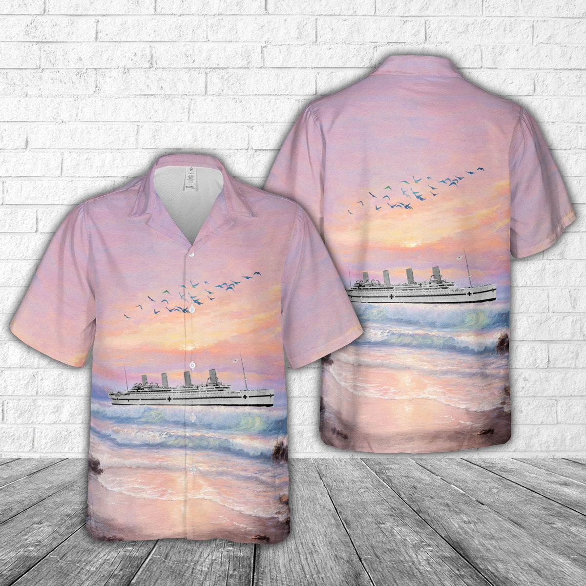 HMHS Britannic Hawaiian Shirt